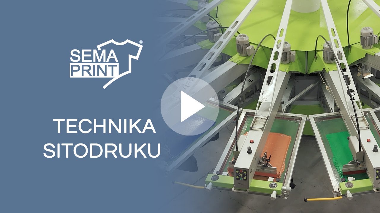 Zdobienie odzieży TECHNIKĄ SITODRUKU w Sema-Print