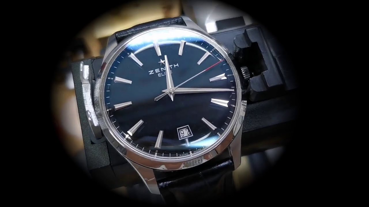 Service Zenith Elite Calibre 670 修一块真力时，670机芯