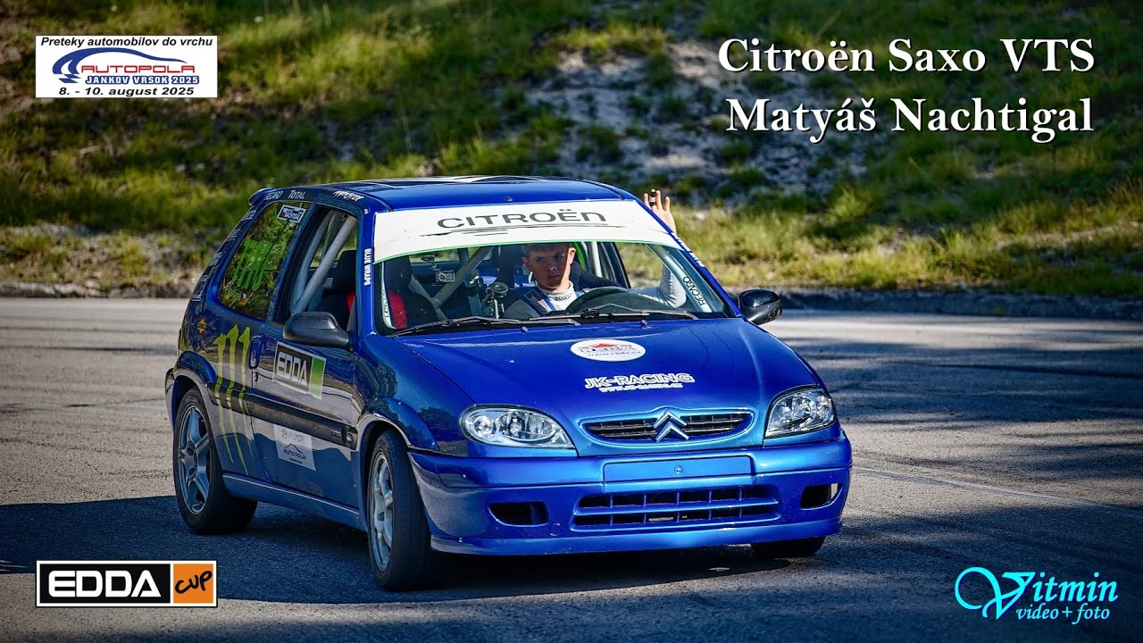 Citroën Saxo VTS - Matyáš Nachtigal - Jankov Vŕšok 2025 - EDDA CUP