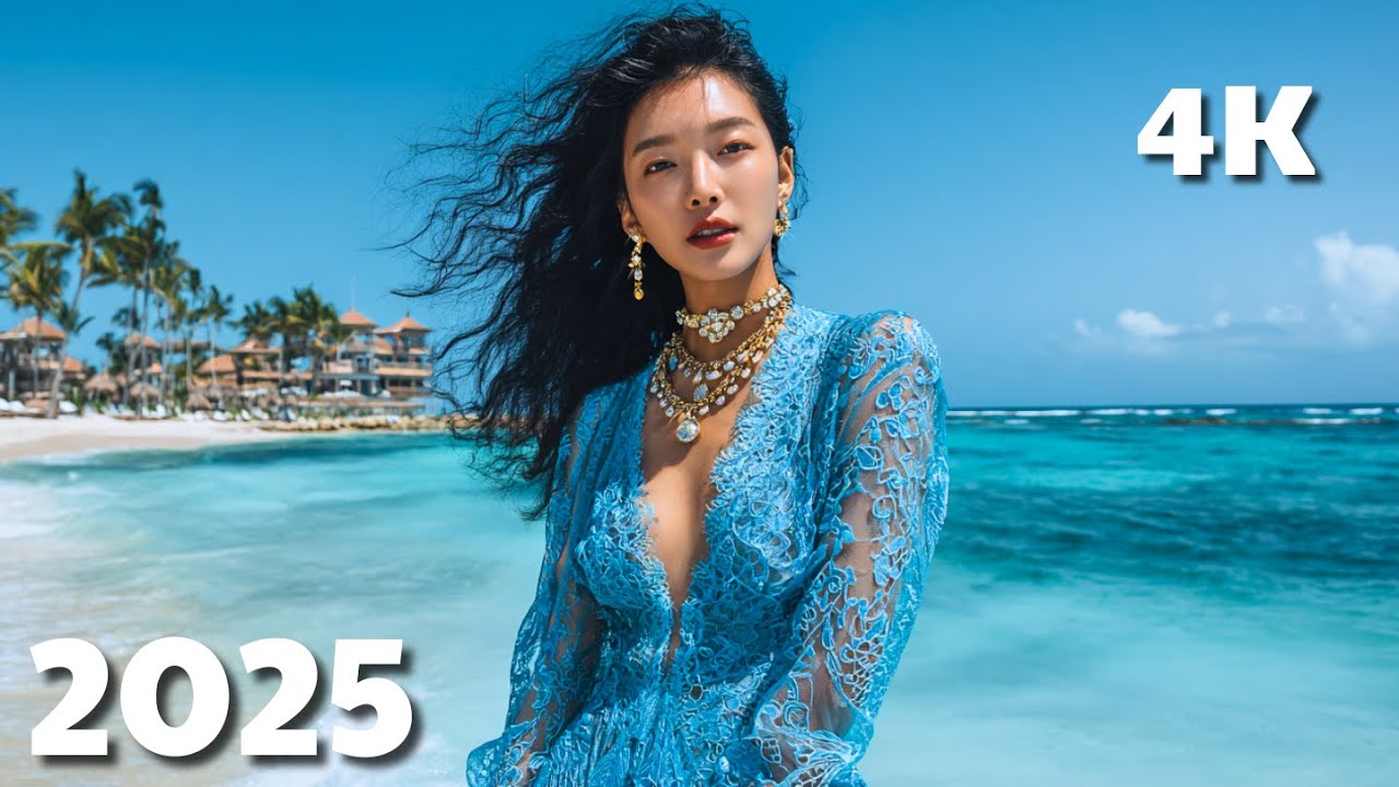 [4K] Best Chill Vocal Summer Mix 2025 🌴 Coastal Chill Tropical Deep House | 4K UHD for TV
