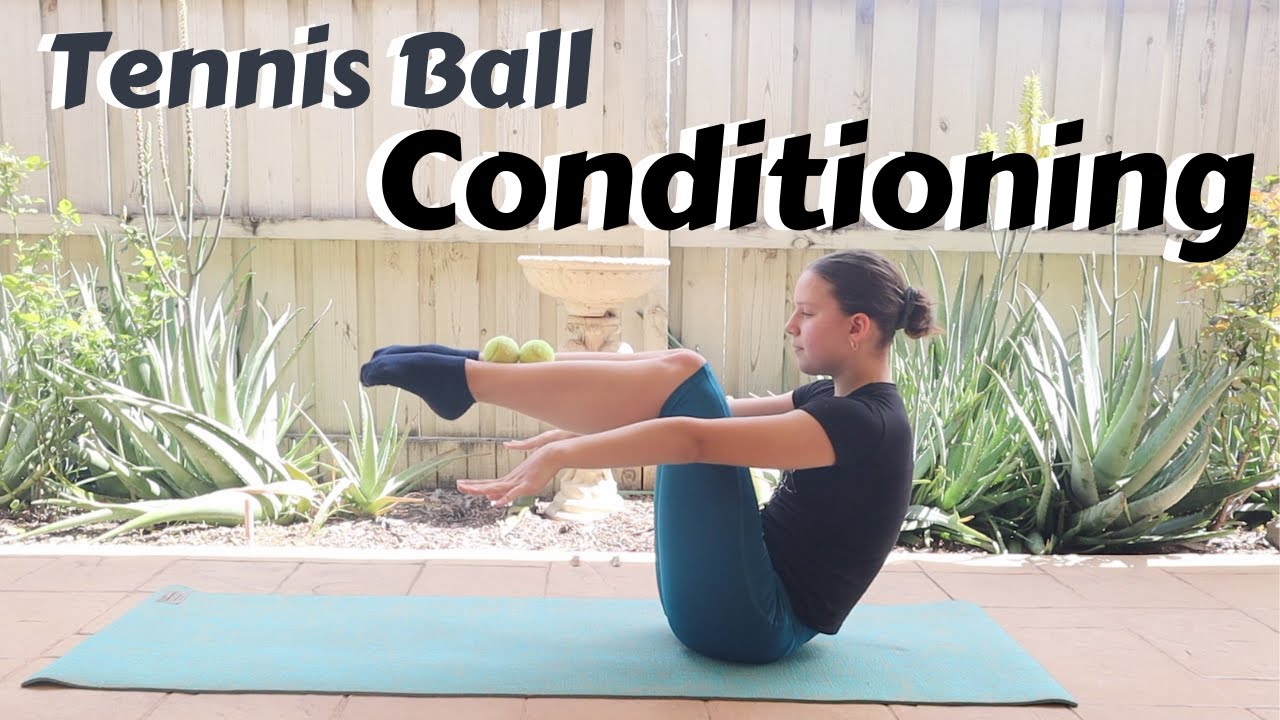 Tennis Ball Conditioning Routine | Rhythmic Gymnastics