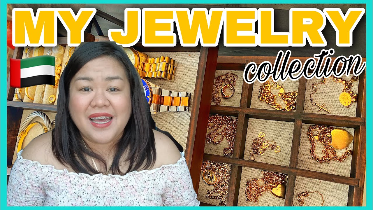 MY EVERYDAY JEWELRY COLLECTION + TRY-ON || IRISH (OFW LIFE in DUBAI)