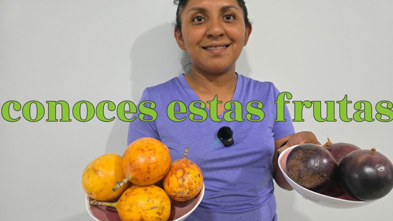 Amigos conocen estas frutas 😋