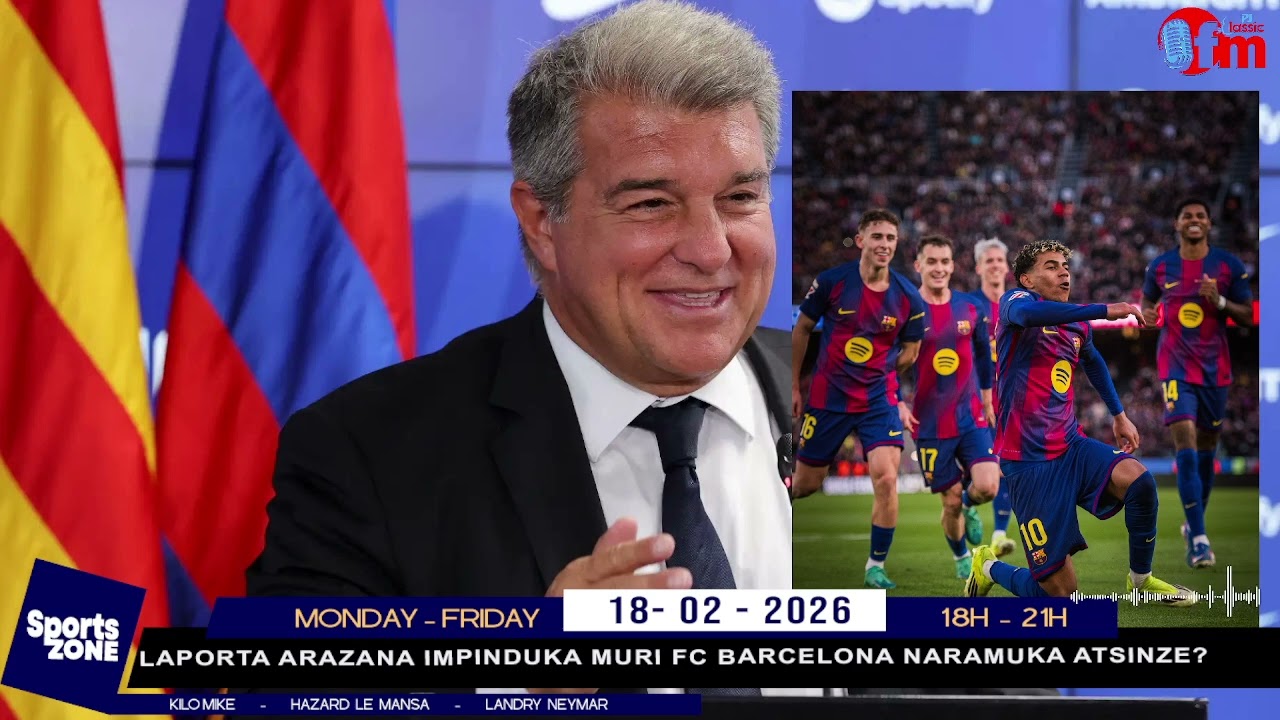 LAPORTA ARAGARUKA GUCUNGURA FC BARCELONA?//HANSI FLICK ARAHINDURA ABAKINYI BINYUMA?