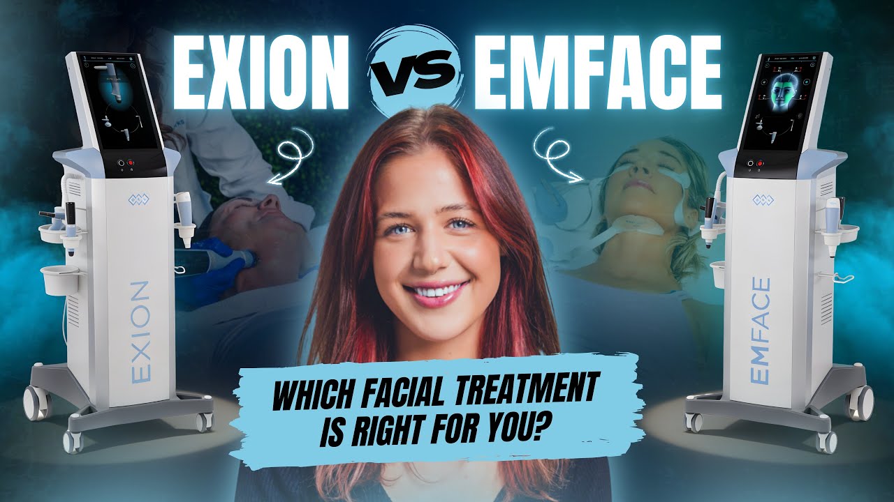 Exion vs EmFace: Key Differences + Which Treatment Is Best for Lift, Wrinkles & Skin Texture