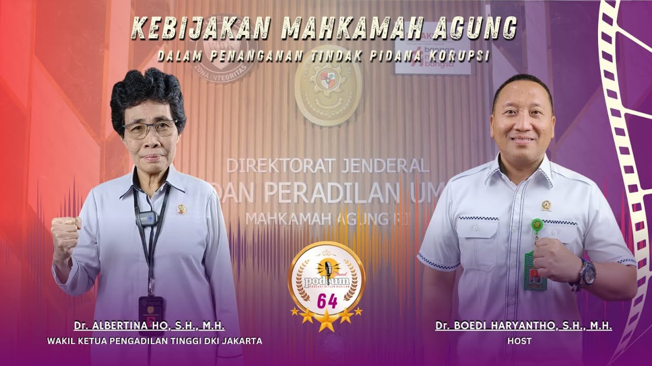 Kebijakan Mahkamah Agung dalam Penanganan Tindak Pidana Korupsi