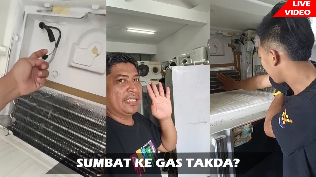 SUMBAT KE GAS TAKDA PETI SEJUK NI?