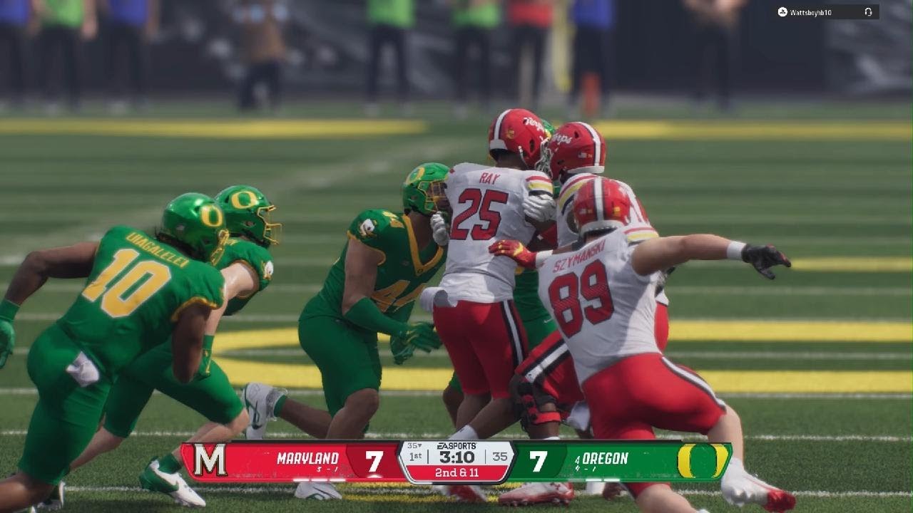Maryland vs #4 Oregon