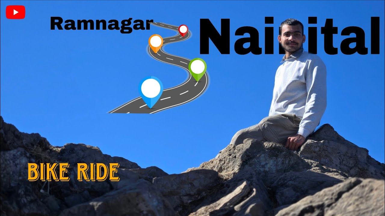 Ramnagar to nainital bike trip.Cold -2°C 🥶 with friends . Beautiful view with curvy roads.||