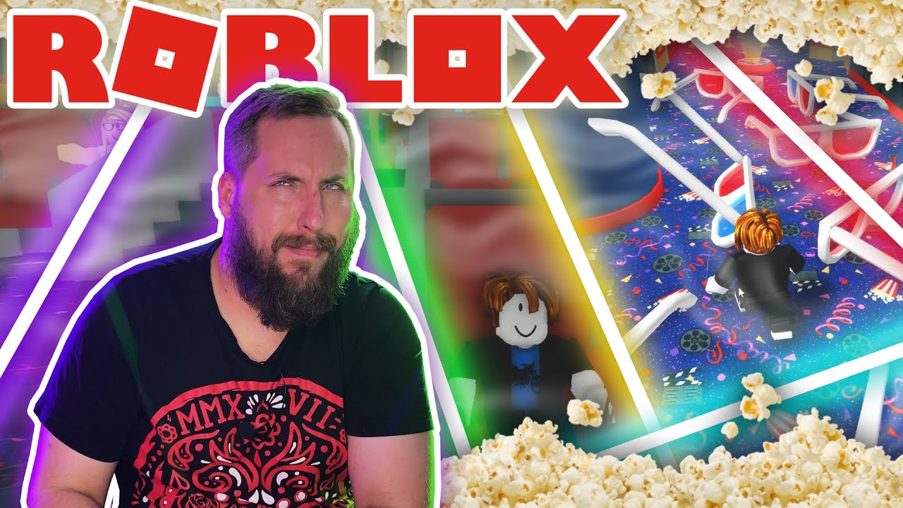 😮 Zwariowane kino!!! 🤣 Escape The Cinema Obby! Roblox 🤣