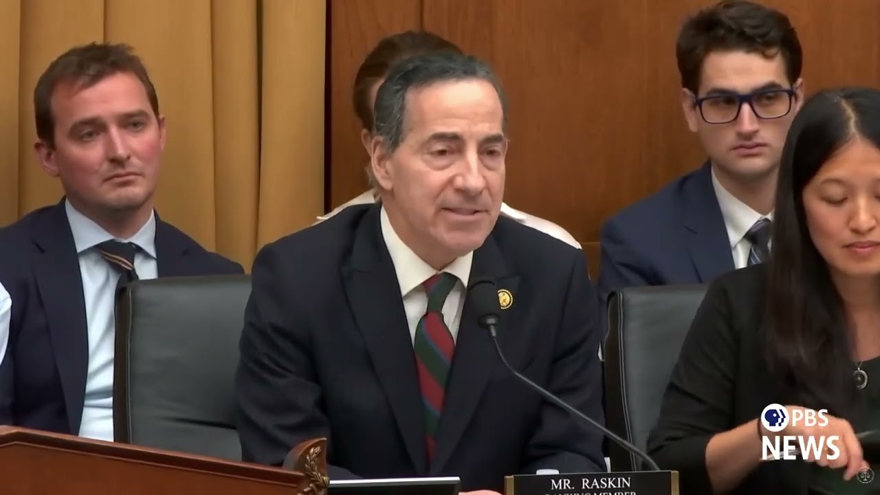 WATCH: Rep. Raskin questions Attorney General Pam Bondi in oversight hearing