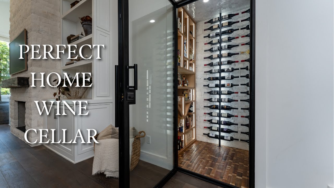 The Perfect Cozy-Looking Modern Wine Cellar in 2024!