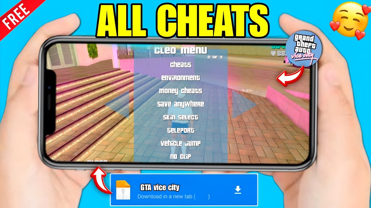GTA Vice City Cheat Mod 2026 🚀 100% Working on Android 15