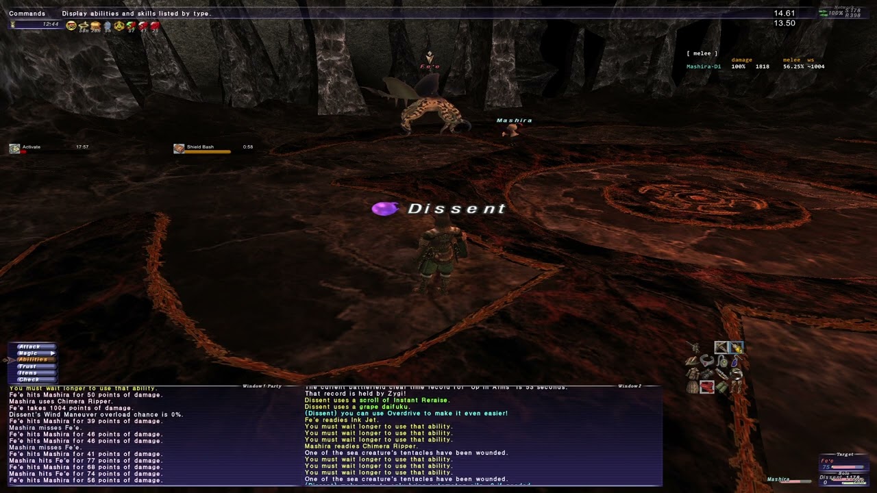 FFXI PUP How to Solo Up In Arms Kraken Club BCNM