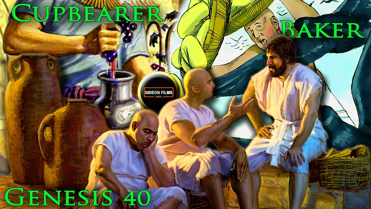Joseph interprets the Cupbearer and the Baker dreams | Genesis 40 | Egypt | Pharaoh | Prison