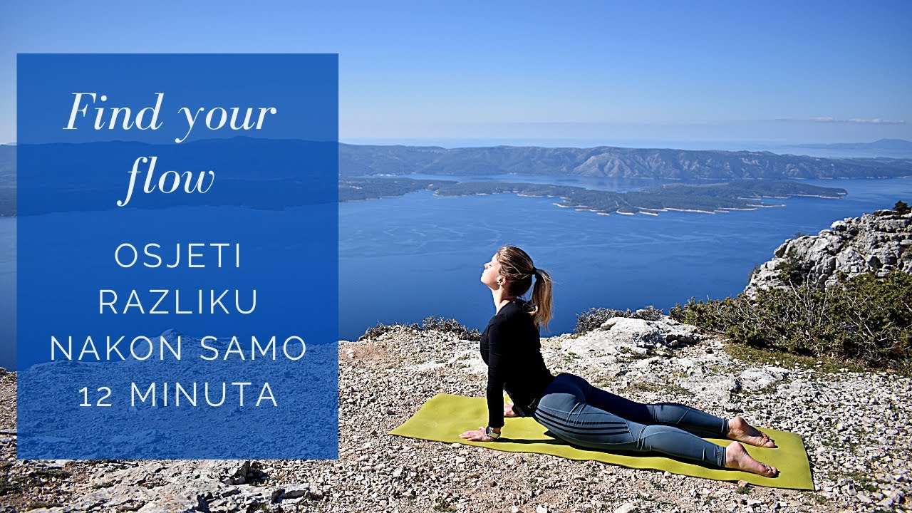 Find Your Flow: Yoga flow na prekrasnoj lokaciji za aktivaciju cijelog tijela i opuštanje od stresa