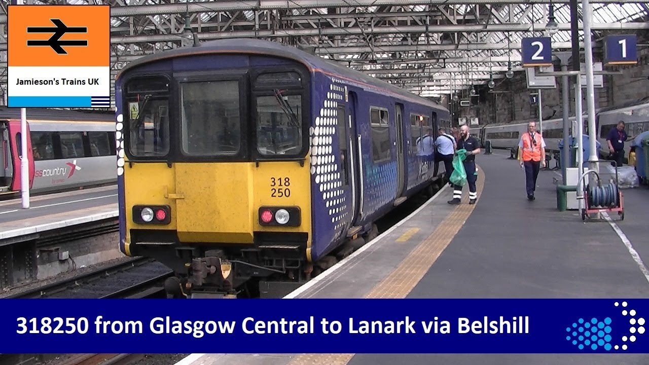 318250 from Glasgow Central to Lanark via Belshill