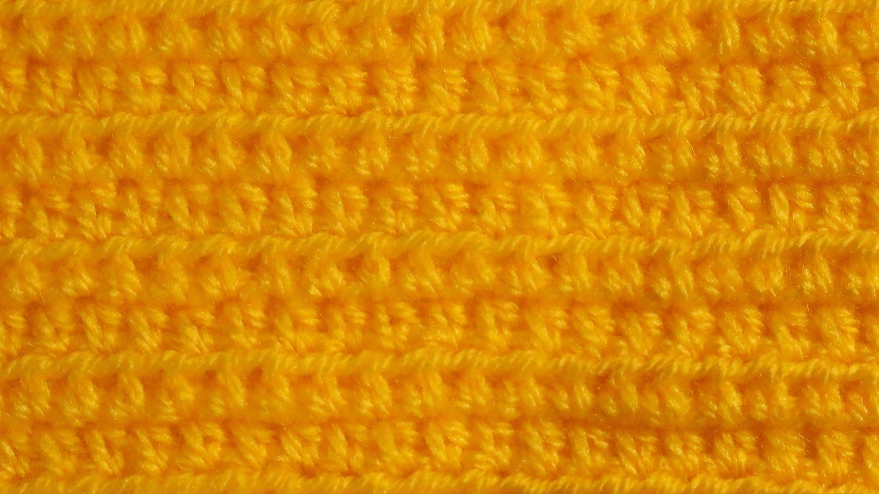 How to crochet HALF DOUBLE Crochet 🧶 Tutorial number 2