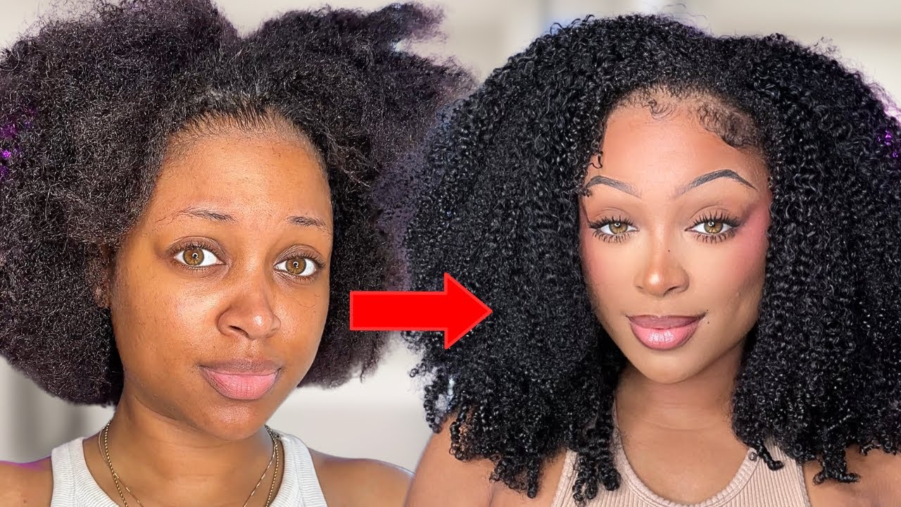 (ШАГ ЗА ШАГОМ) УСТАНОВКА КУДРЯВЫХ КУДРИКОВ 4A/4B *ОЧЕНЬ ПОДРОБНО* | CURLSQUEEN