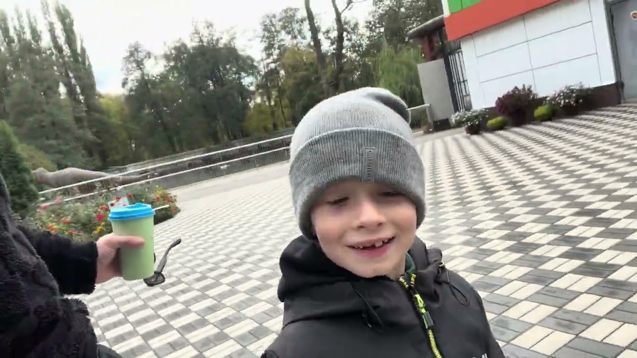Chilling in 🇷🇺 RUSSIA with my son