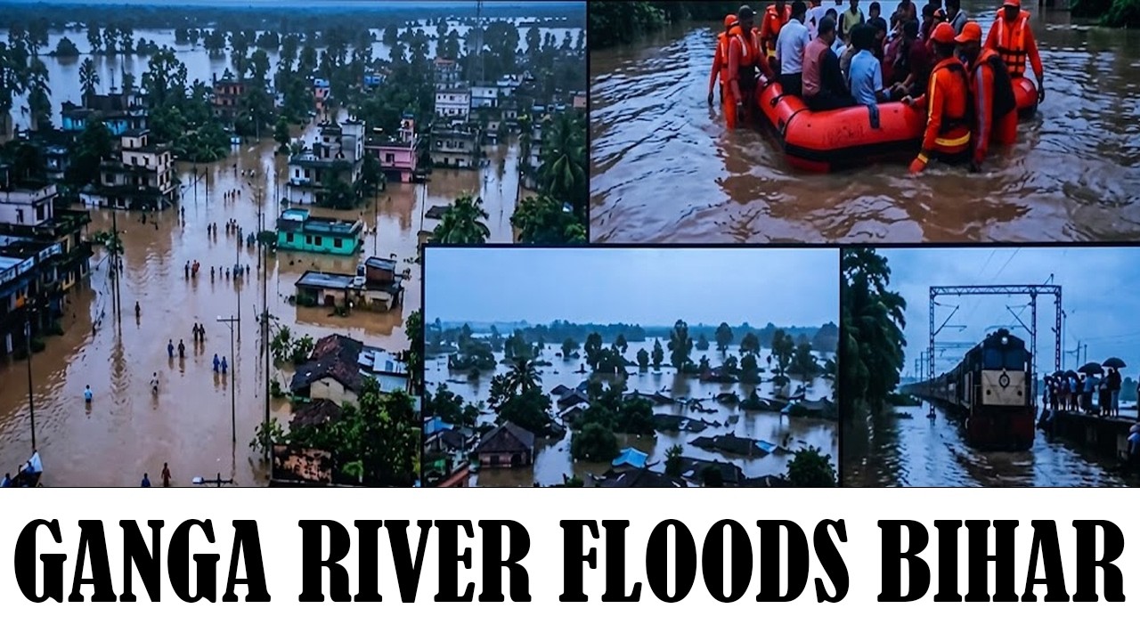 Ganga Floods Parts of India&rsquo;s Bihar State | Breaking News | Express247