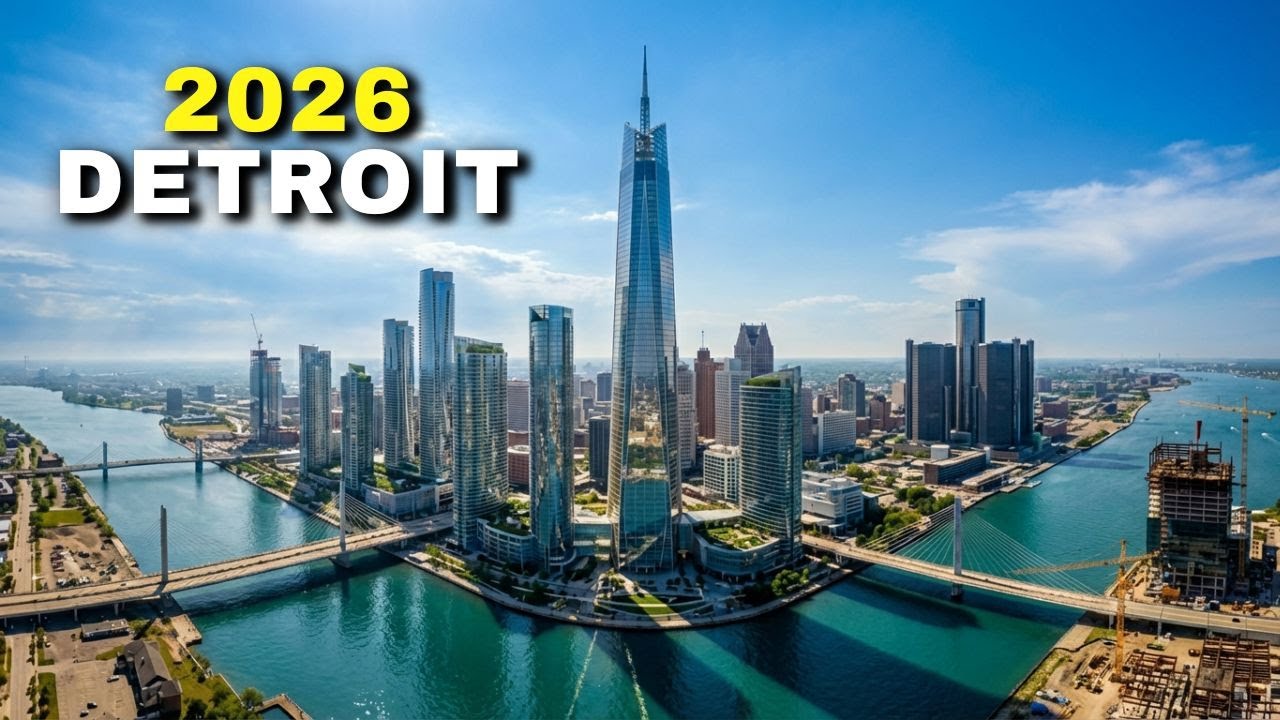 Detroit Megaprojects Under Construction in 2026