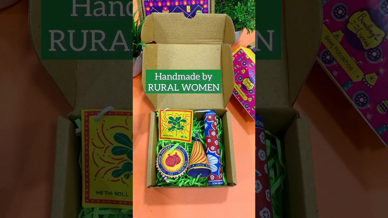 Plantable Seed Crackers. Beej Patakha. Eco-Friendly Diwali Gift #firecracker #diwaligifts