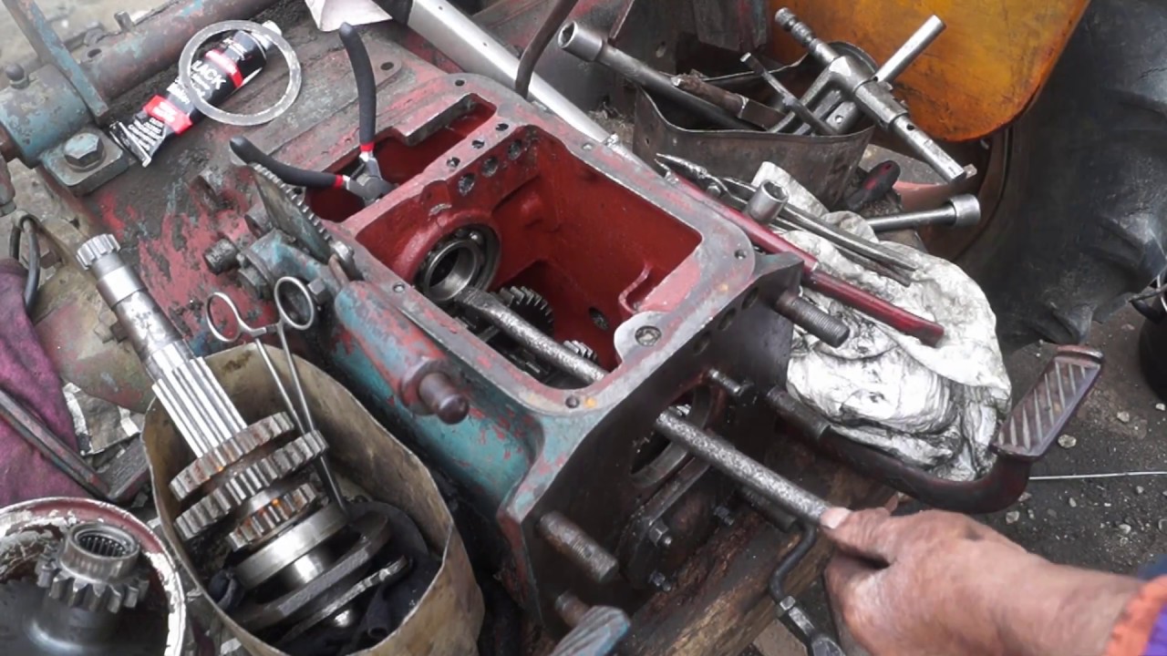 NEW!!! GEARBOX REPAIR 4 -  FIAT SOMECA 215 , CUM SE MONTEAZA  AX PRINCIPAL - CUTIE VITEZA -HD