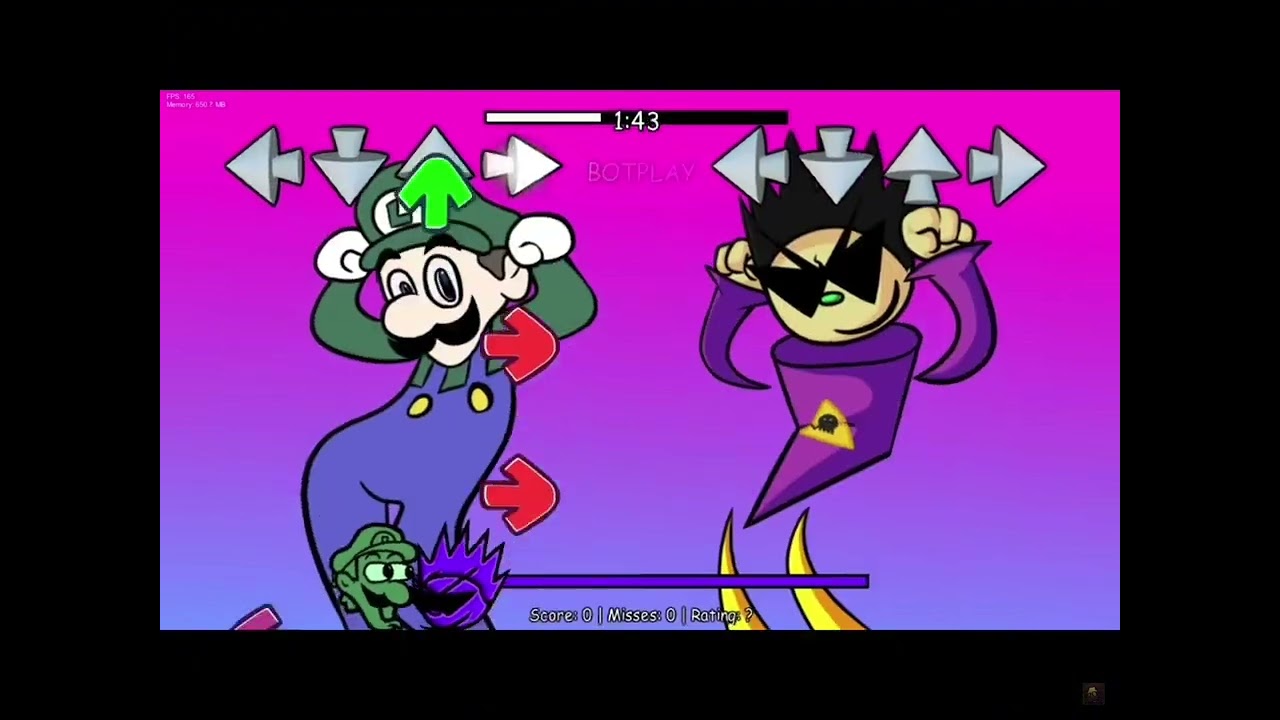 Kirby Dave v4 ￼(Luigi vs spike )