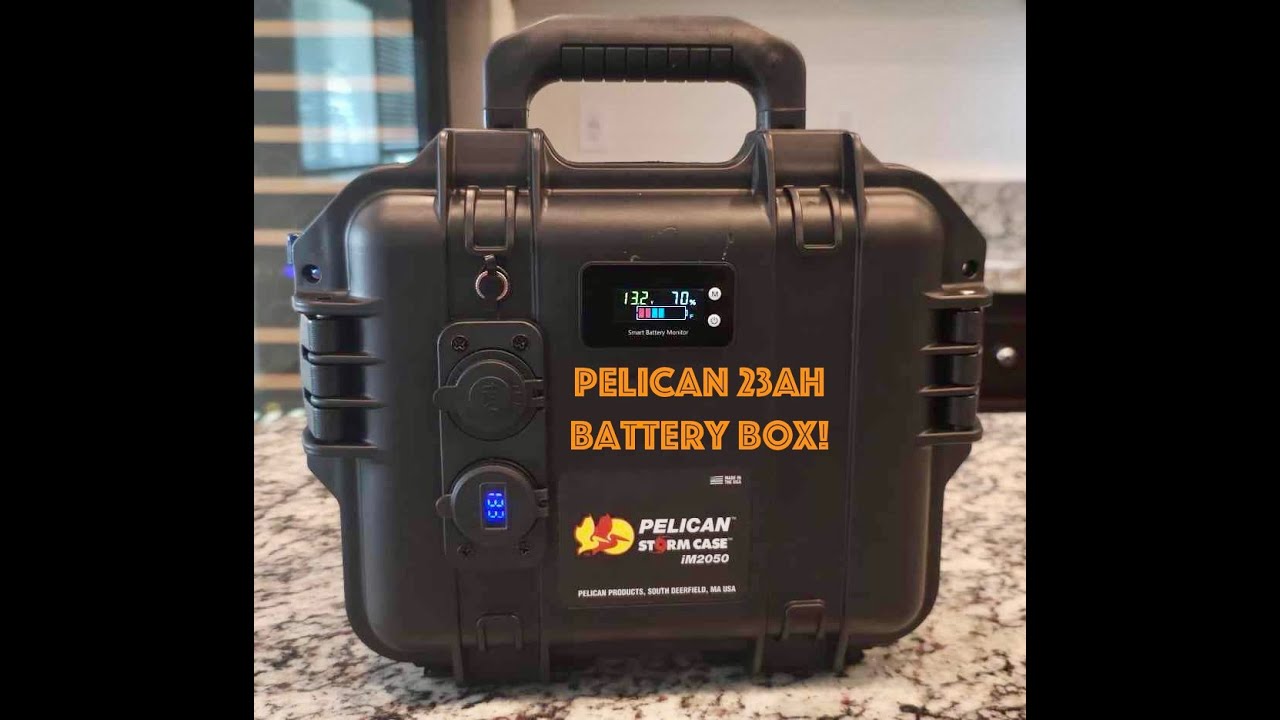 The Ultimate DIY Pelican Case Lithium Ion Battery Box Build!