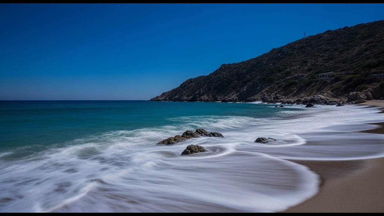 🌊 VERY NATURALY  OCEAN WAVES for Deep Sleep & Insomnia Relief 🌊 Night Beach Ambience (LIVE)