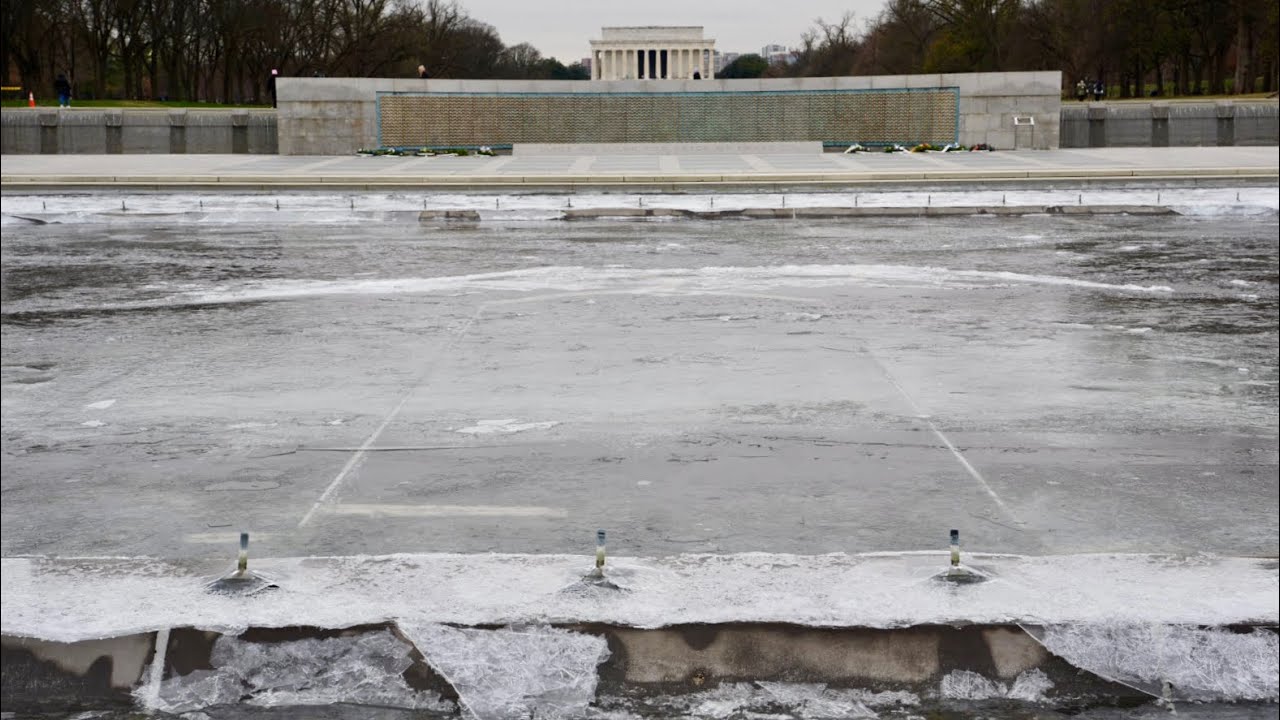 Ice cold kind of day in Washington, D.C.