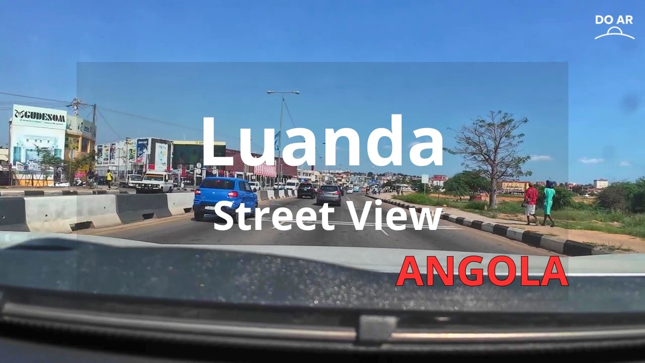 🇦🇴 Luanda &ndash; Futungo to Benfica Road (EN100) Drive | Street View HD | Angola