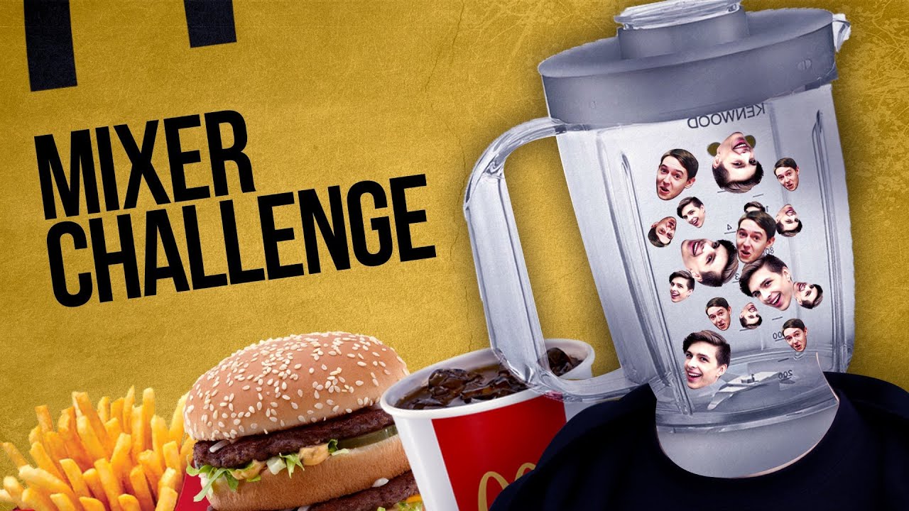 MenTdoggnald Mixér Challenge! + Dogg