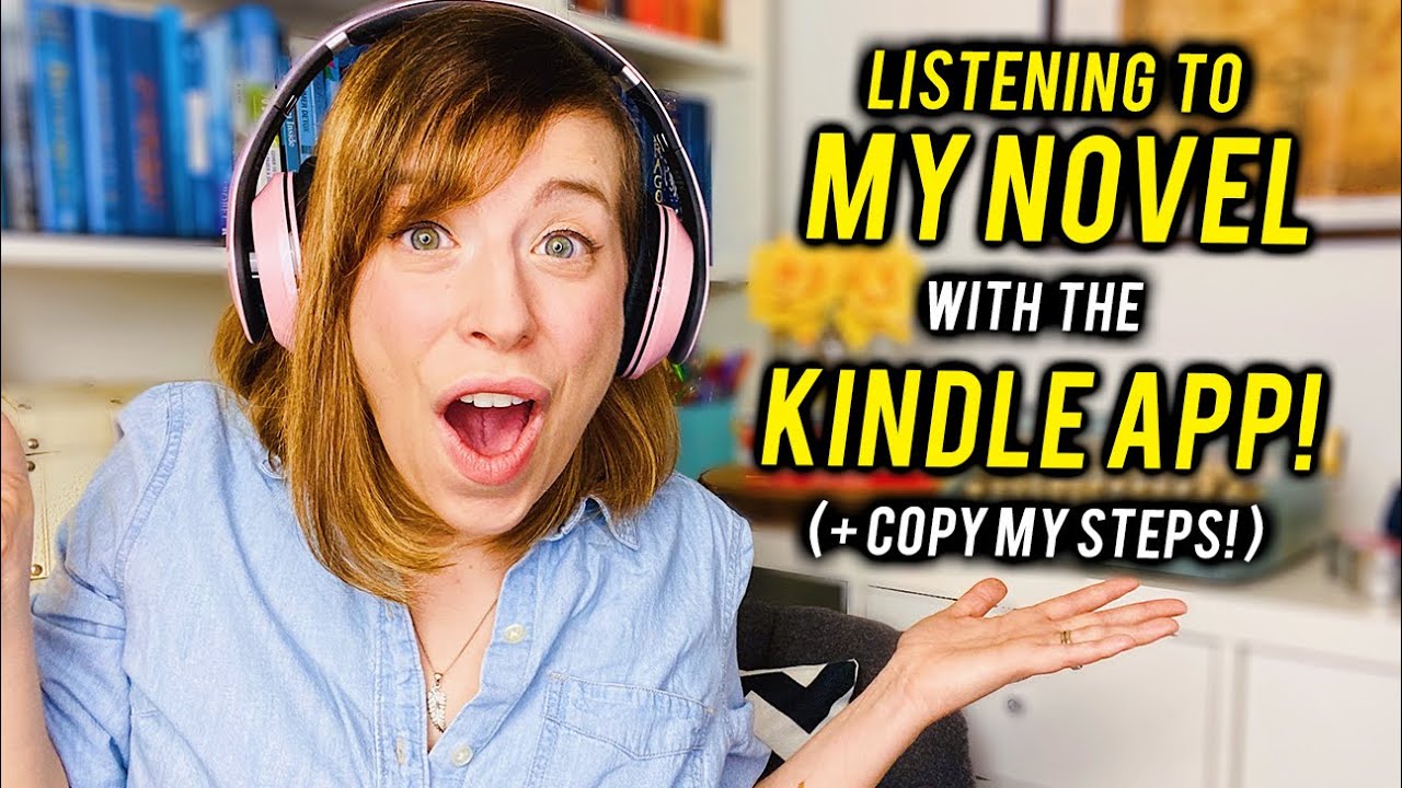 Как ПРОСЛУШИВАТЬ СВОЙ РОМАН с помощью приложения Kindle (как аудиокнигу!)