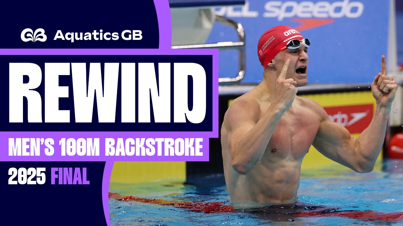 Another BRITISH RECORD??? 🇬🇧🤯 | Men’s 100m Backstroke Final | AGB Swimming Championships 2025