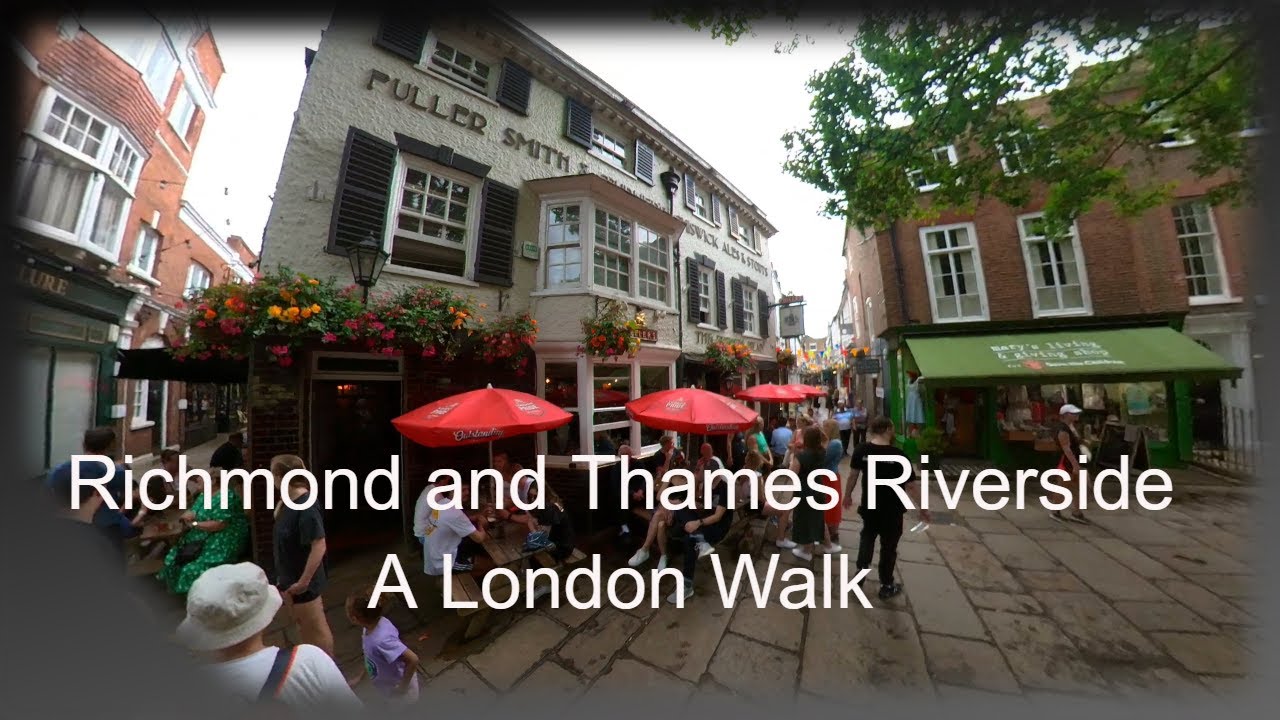 Richmond Walking Tour in London  #4k #citywalk #history #explore