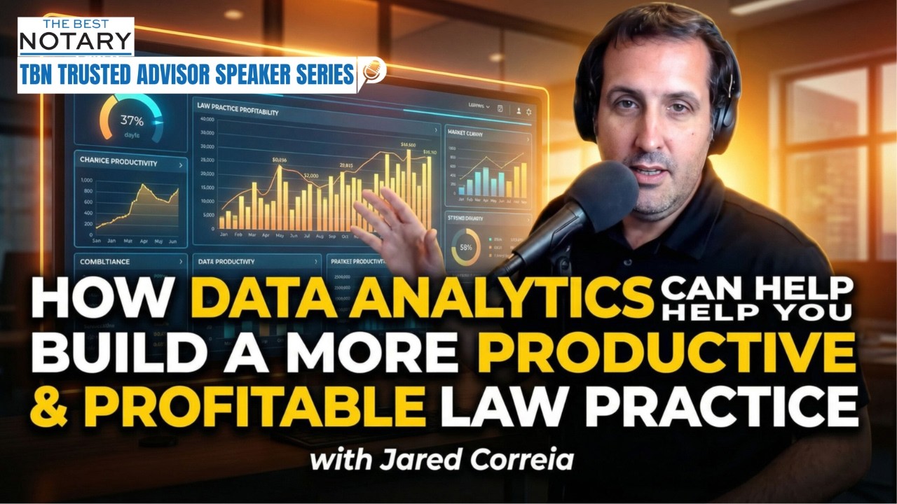 EP 14: How Data Analytics Can Help You Build a More Productive & Profitable Law Practice