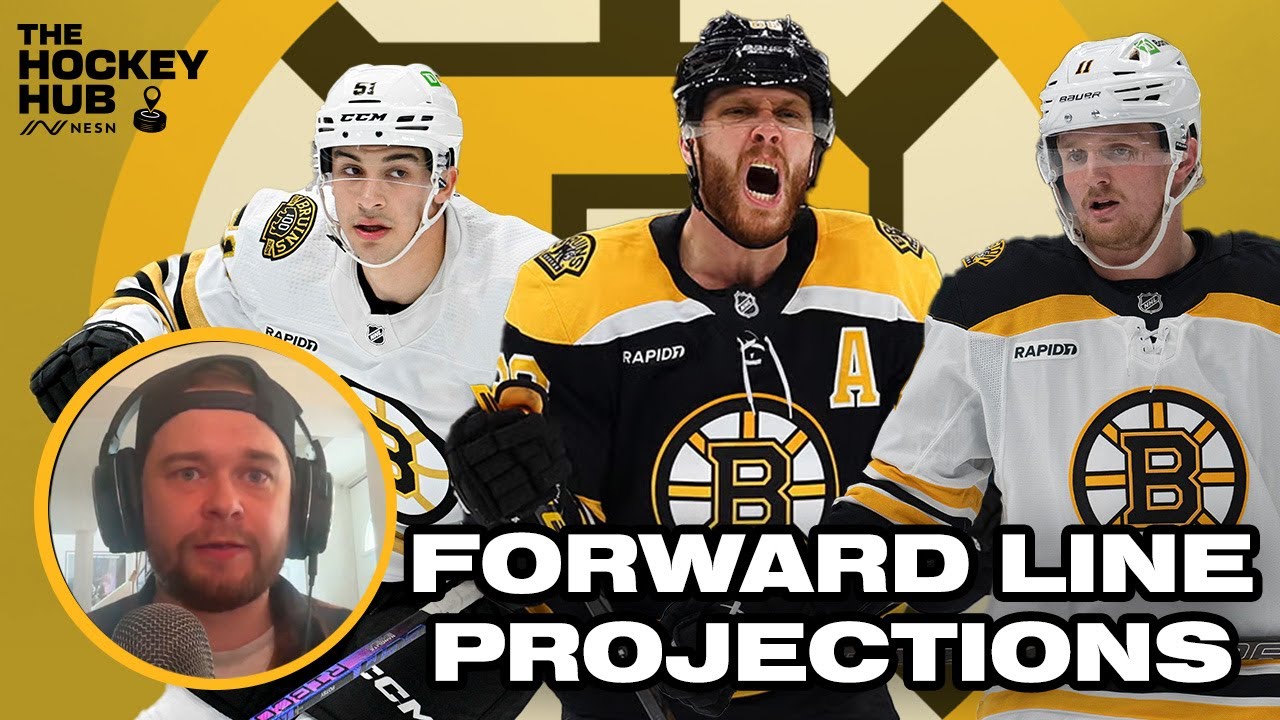 Ty Anderson's Projections For Bruins Forward Lines