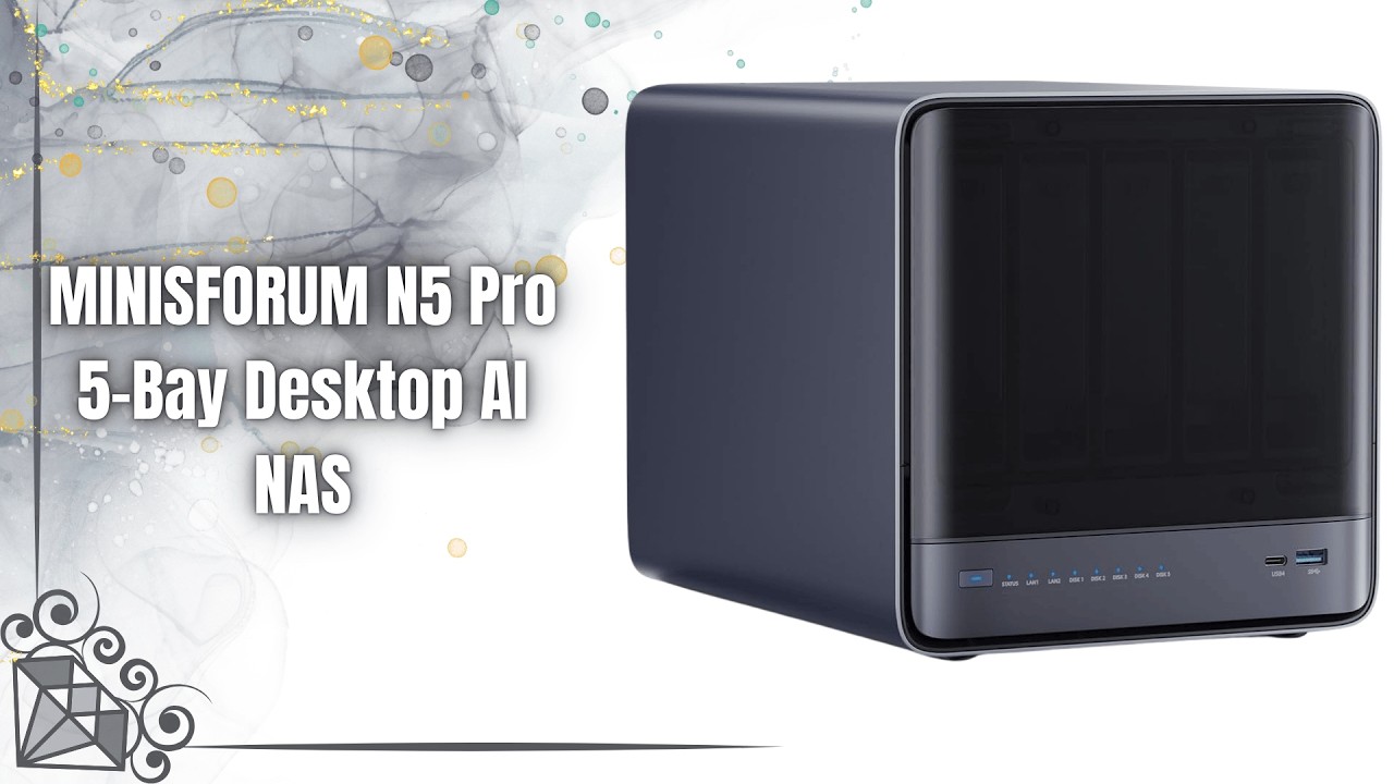 MINISFORUM N5 Pro AI NAS Review | Ryzen AI 9 HX PRO 370 + 10GbE Beast!