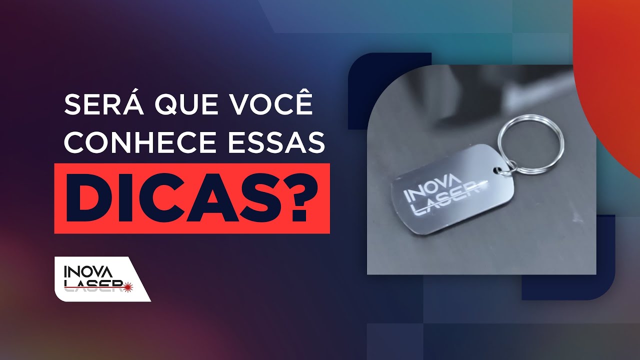 Dicas importantes para gravação a laser em alumínio