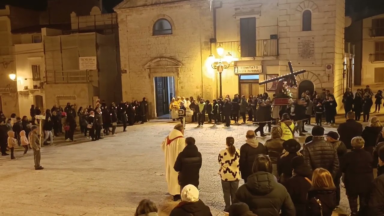 Uscita Processione dei Misteri 2023 a Cassano delle Murge (Bari) - Settimana Santa 2023