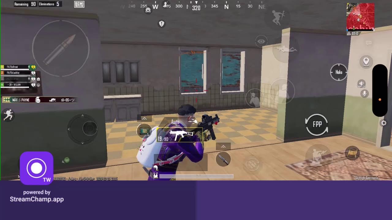 Broadcast powered by StreamChamp