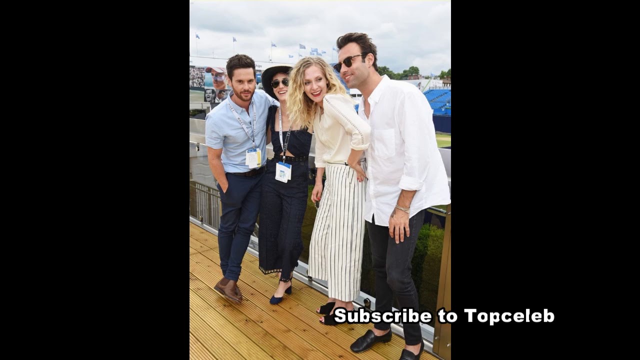 Lizzy Caplan with Her Handsome Husband Tom Riley Lovely Album...Rare Collection!!