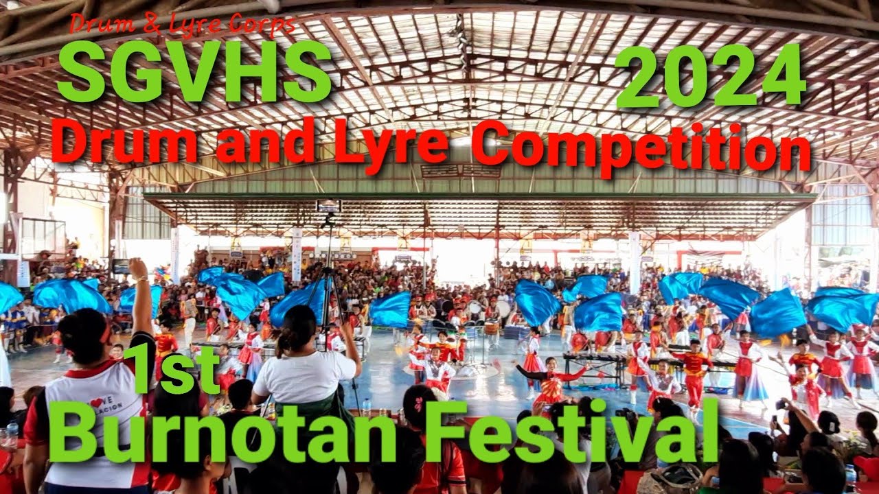 SGVHS Drum and Lyre Competition 2024 Burnotan Festival San Gabriel Fiesta