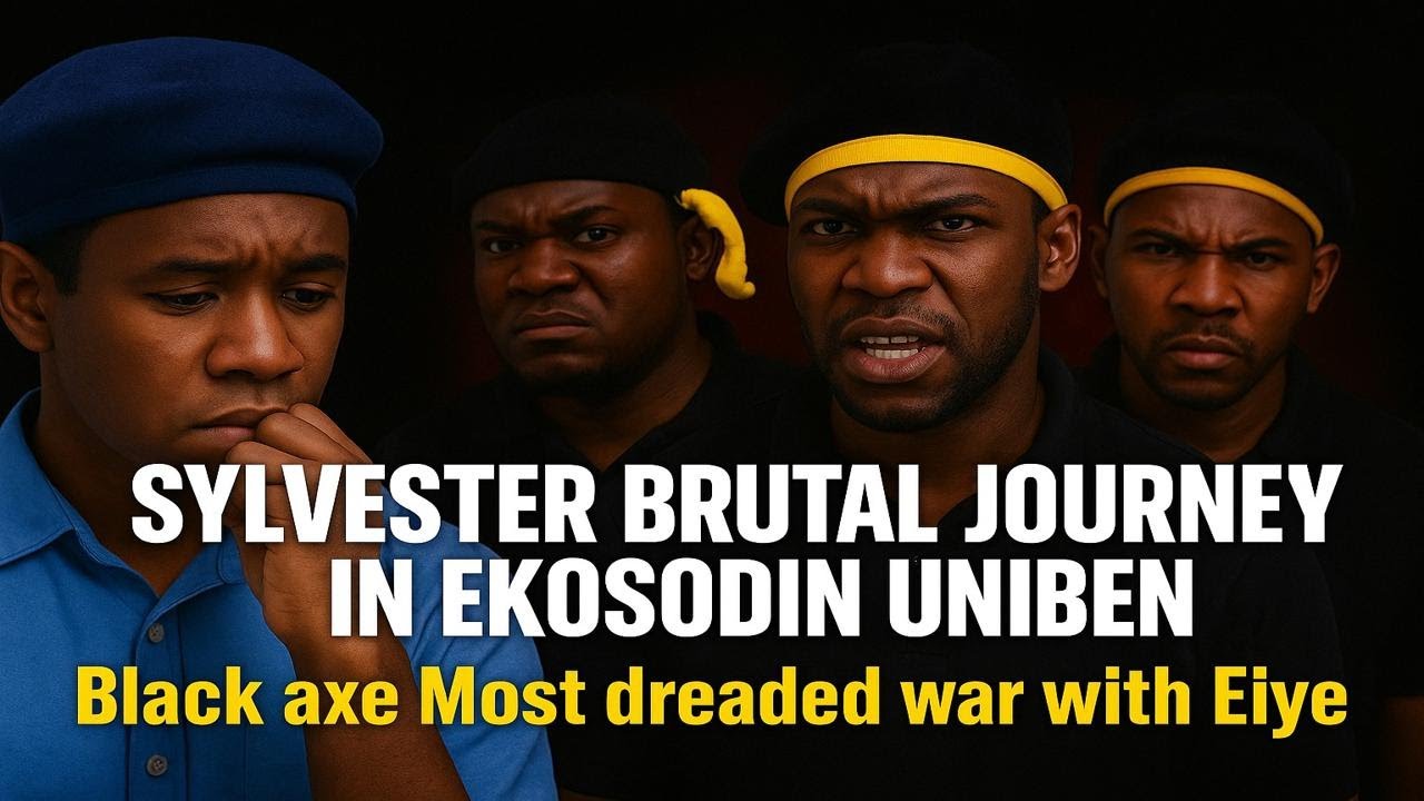 He was Pressured to join Eiye Confraternity to exact revenge against the black axe in Uniben 2014