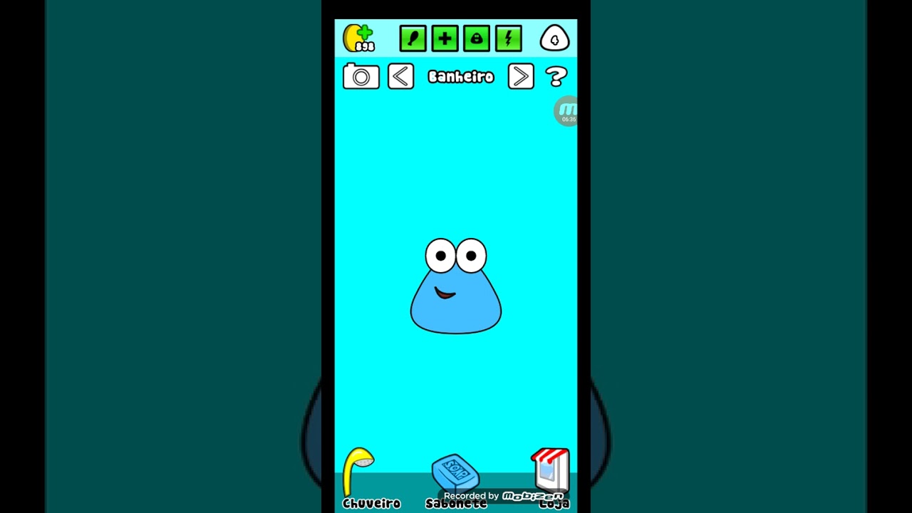 Jogando Pou