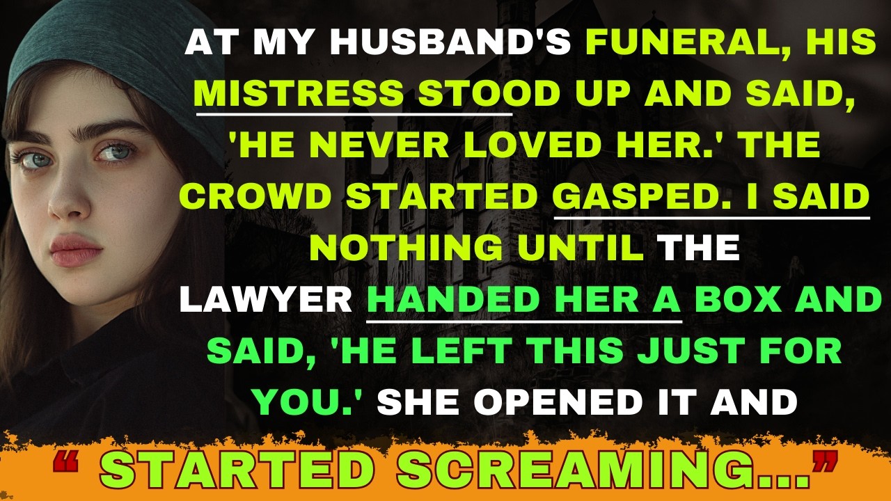She Thought She Won—Then She Opened  Box My Husband Left Her at His Funeral