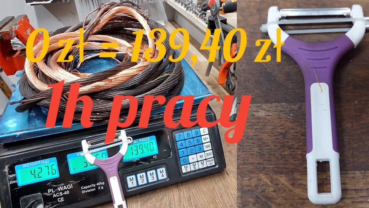 MEGA STRZAŁ, korowanie kabli + korowarka do kabli...