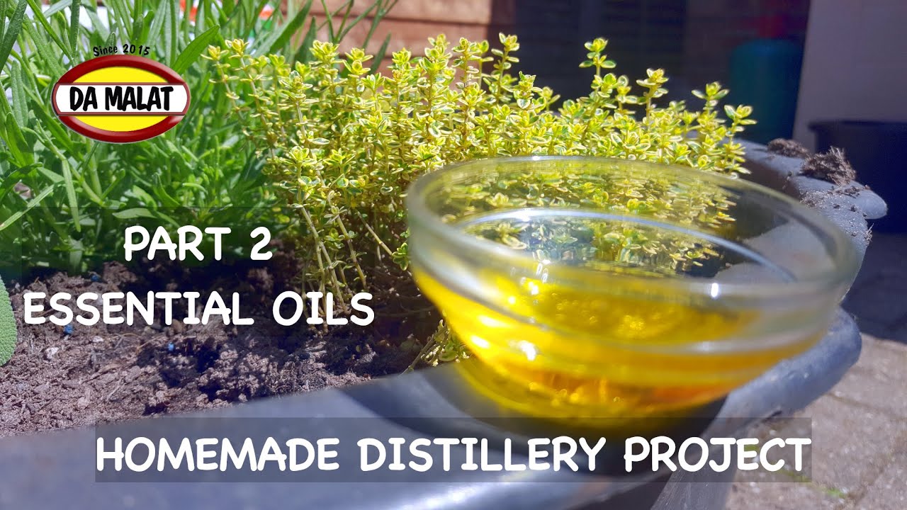 How To Make A Home Made Distillery (PART 2) | Making essential oils
